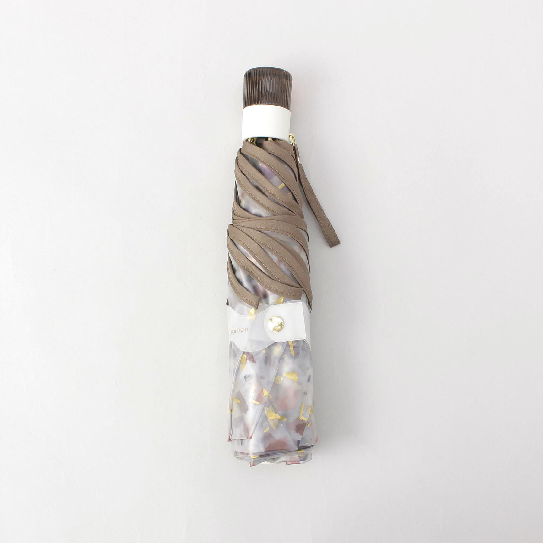 212 KITCHEN STORE「Wpc. ペールストーンアンブレラ mini BR ビニール傘/折傘」|傘|