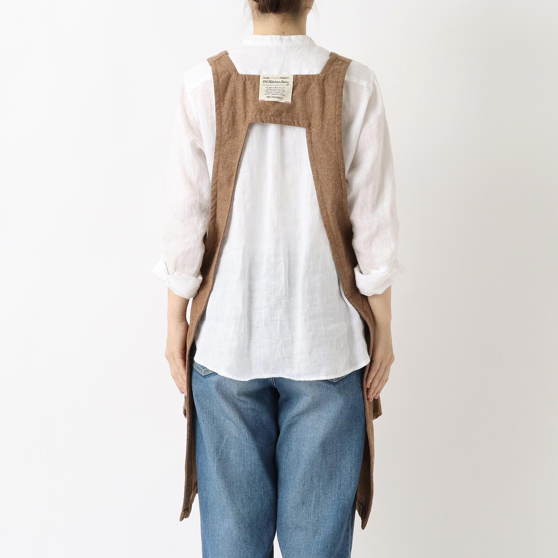 212 KITCHEN STORE「エプロン レガッタリサイクルコットン アーモンド」|食器・キッチングッズ|