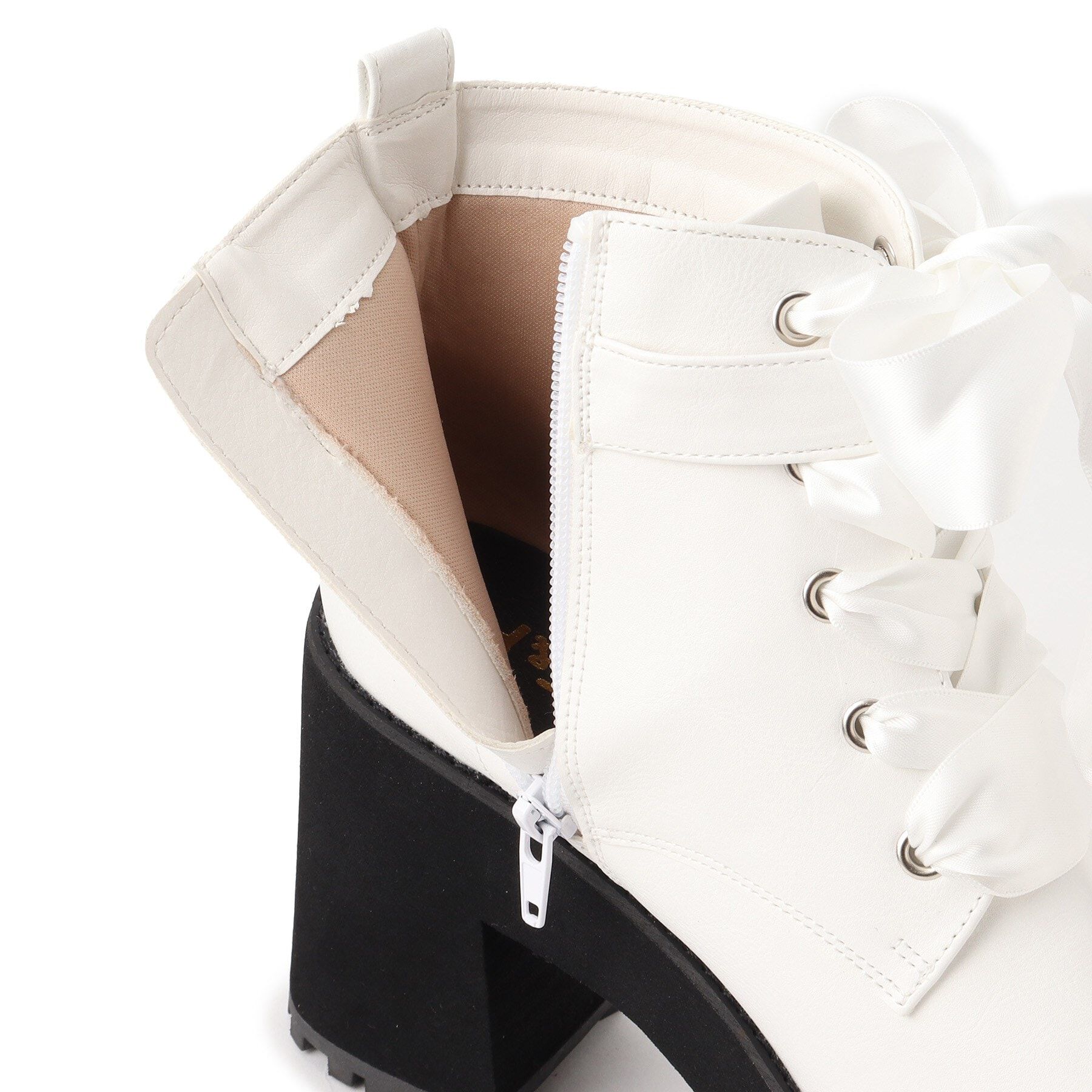 csT&P「厚底レースアップブーツ」|ショートブーツ|