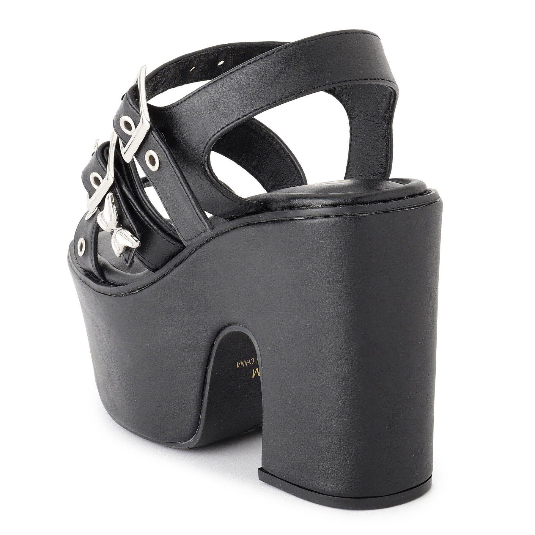 csT&P「厚底バタフライ付ベルトサンダル」|サンダル|