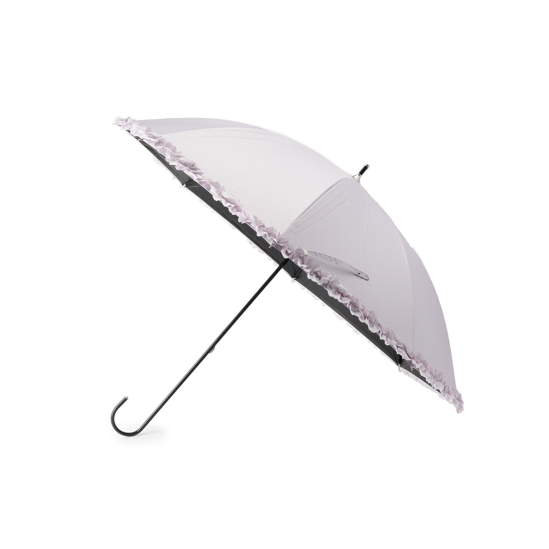 Ober Tashe「カットフリル日傘／晴雨兼用／長傘」|傘|パープル(083)
