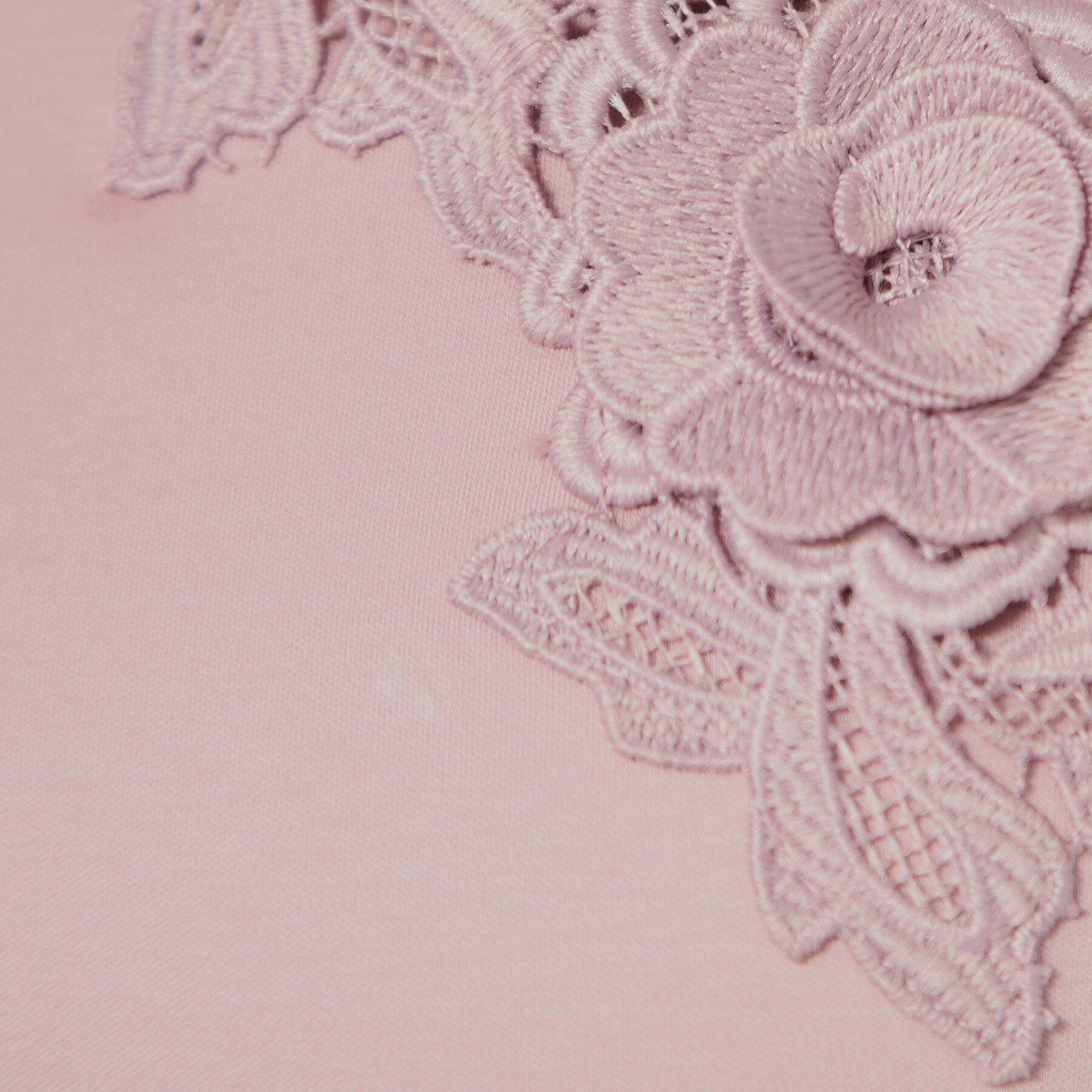 SunaUna「【5分袖／チャイナカラー】半袖プルオーバー」|Tシャツ・カットソー|