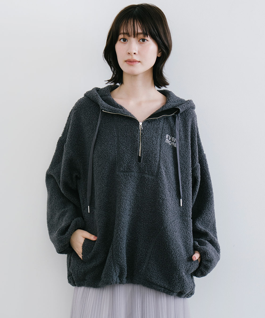 COCO DEAL「ボアフーディアノラック」|Tシャツ・カットソー|