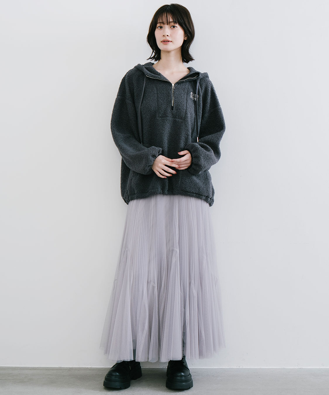 COCO DEAL「ボアフーディアノラック」|Tシャツ・カットソー|