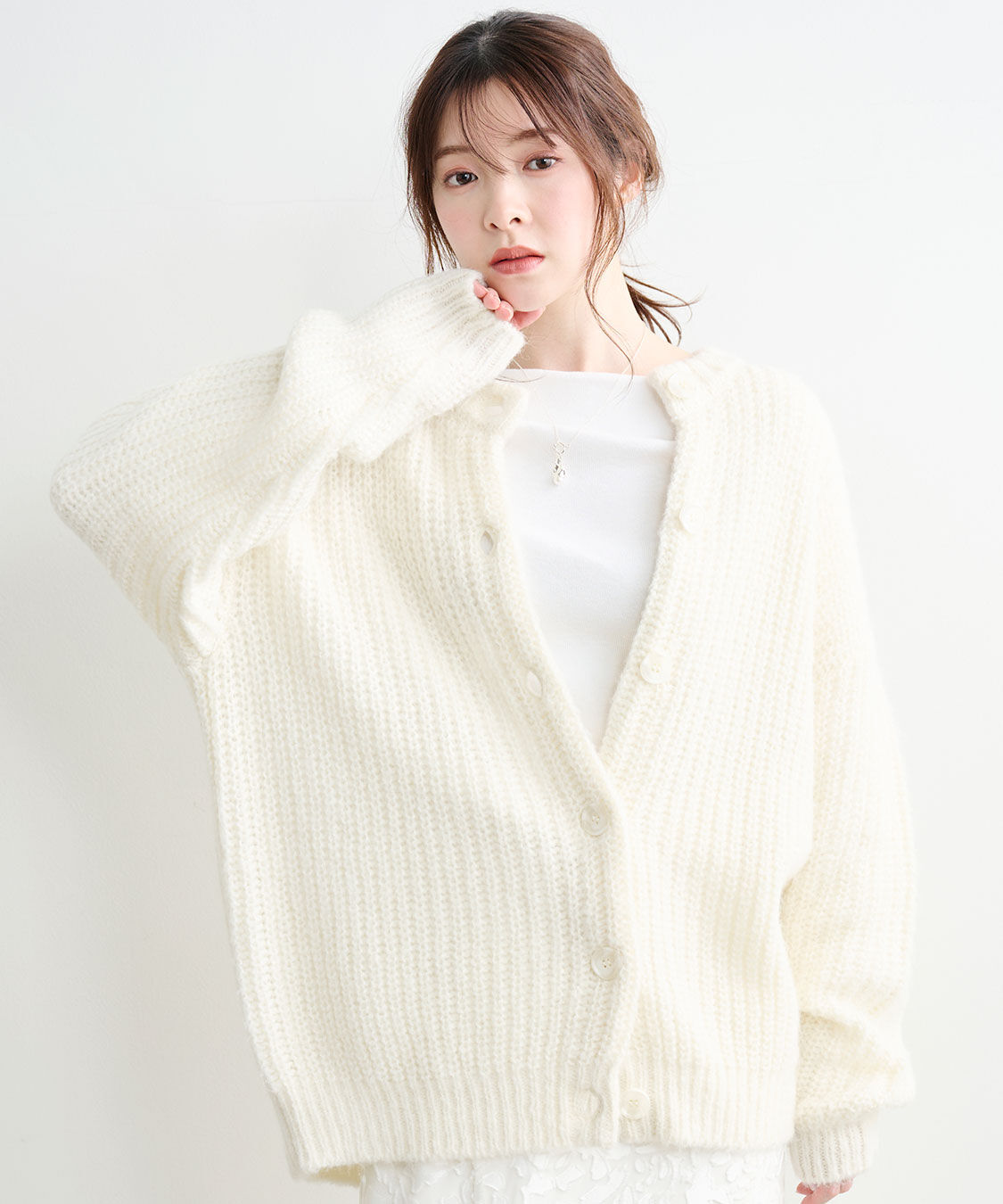 COCO DEAL「ローゲージボリュームカーディガン」|ニット・セーター|