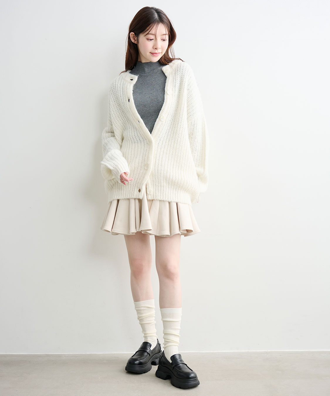 COCO DEAL「ローゲージボリュームカーディガン」|ニット・セーター|