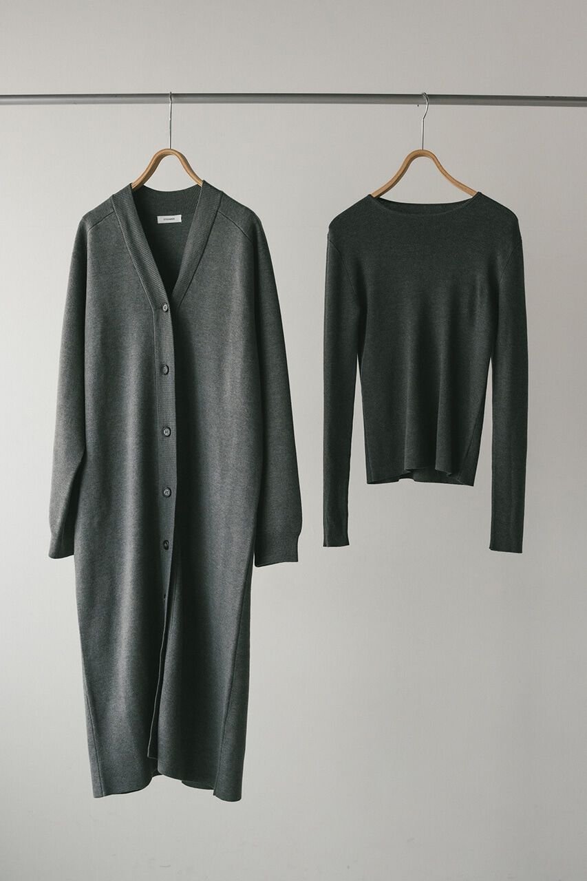 STYLEMIXER「2ピースニットカーデワンピース」|ワンピース|