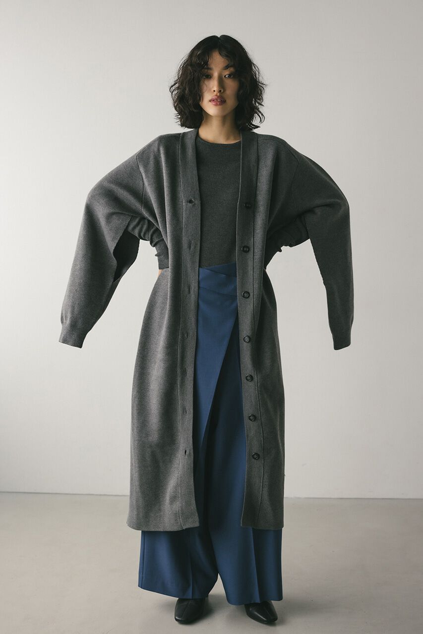 STYLEMIXER「2ピースニットカーデワンピース」|ワンピース|