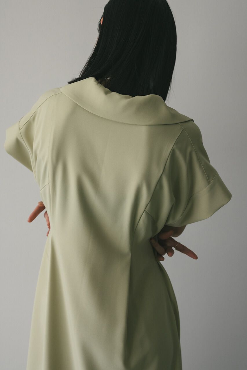 STYLEMIXER「オープンカラーワイドスリーブワンピース」|ワンピース|