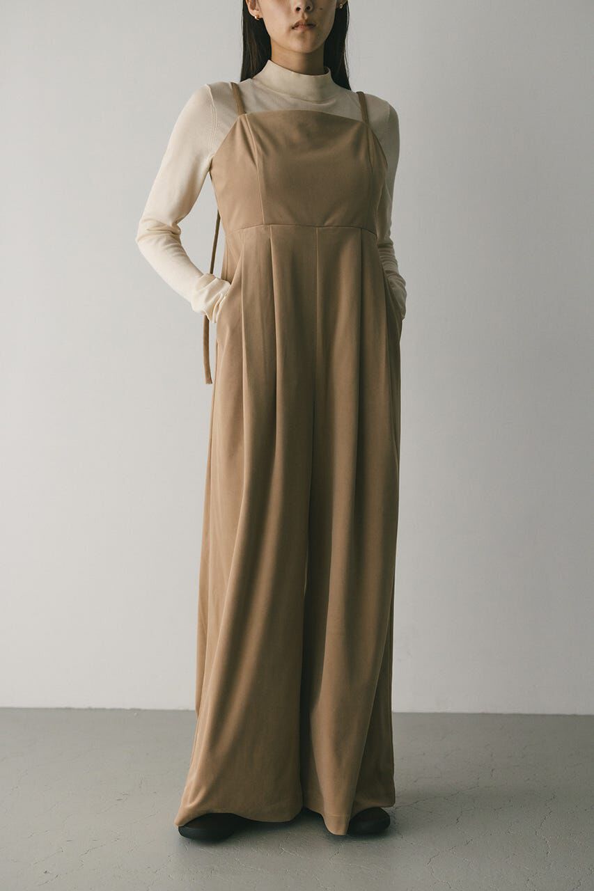 STYLEMIXER「ワイドタックベロアロンパース」|その他|