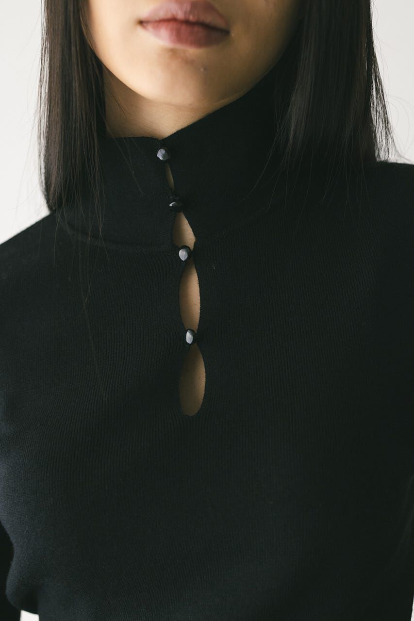 STYLEMIXER「2WAYネックニットトップ」|ニット・セーター|