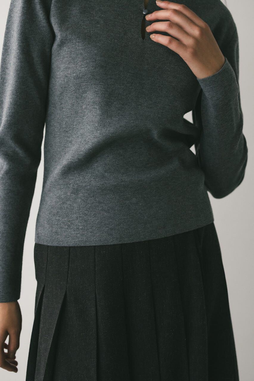 STYLEMIXER「2WAYネックニットトップ」|ニット・セーター|