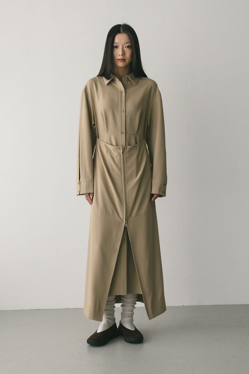 STYLEMIXER「レイヤードシャツワンピース」|ワンピース|