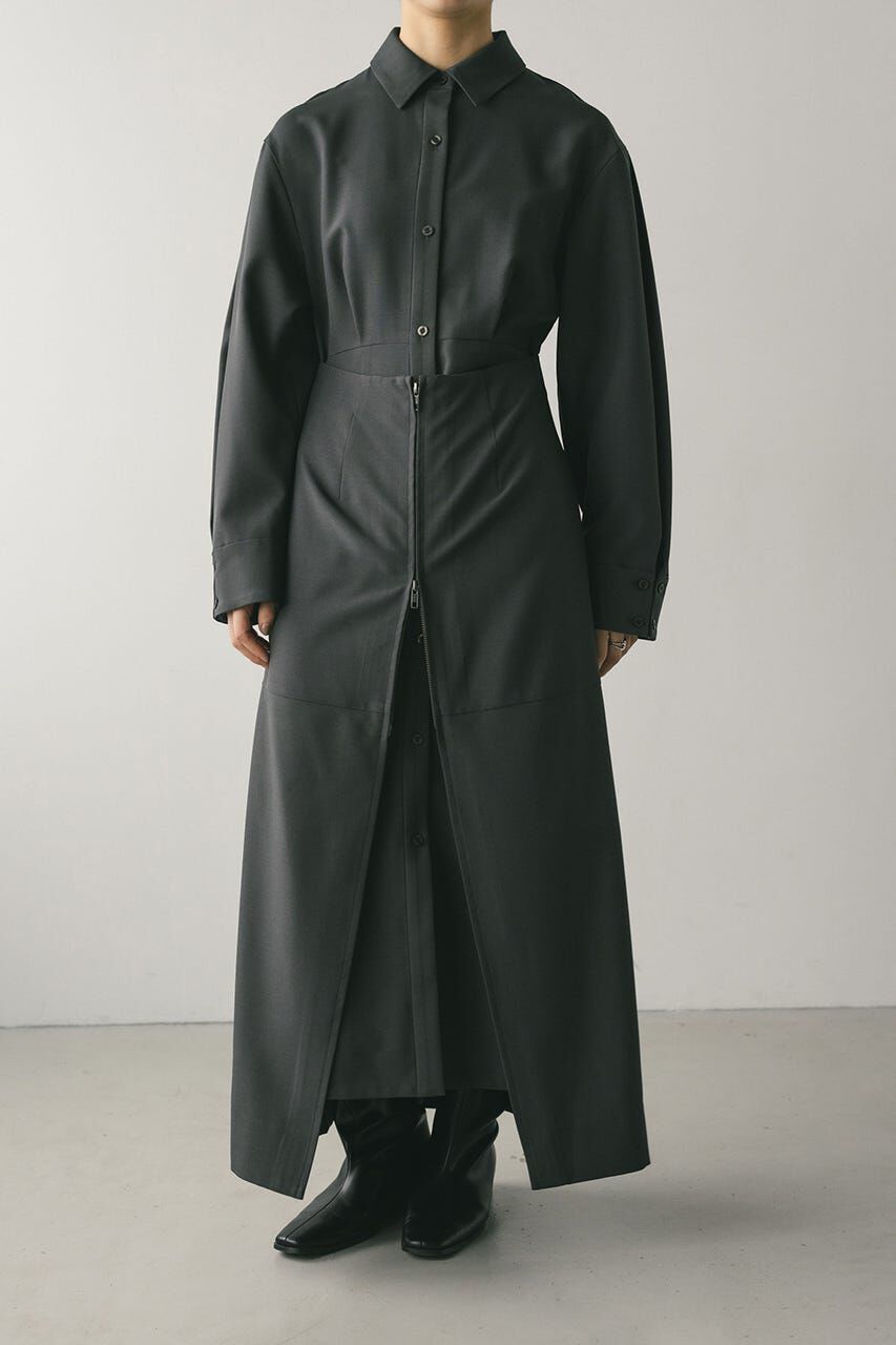 STYLEMIXER「レイヤードシャツワンピース」|ワンピース|