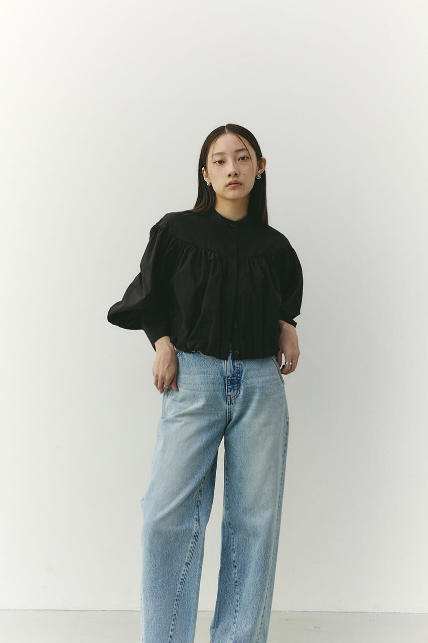 STYLEMIXER「ギャザーバルーンブラウス」|シャツ・ブラウス|