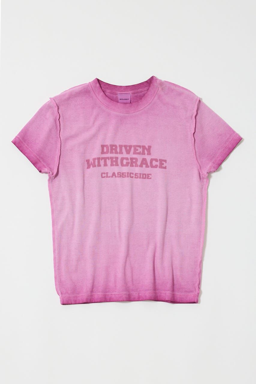 MOUSSY「BLURRED LOGO TEE」|Tシャツ・カットソー|