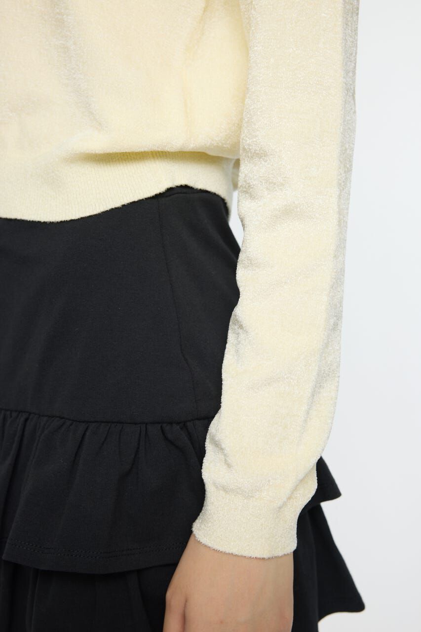 MOUSSY「VELOUR TOUCH KNIT ポロ」|Tシャツ・カットソー|