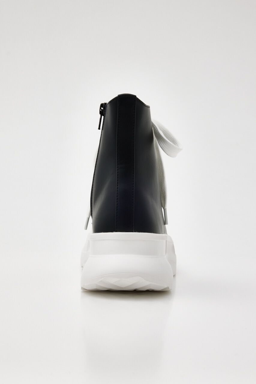 rienda「ボリュームソールフェイクレザースニーカー」|スニーカー|