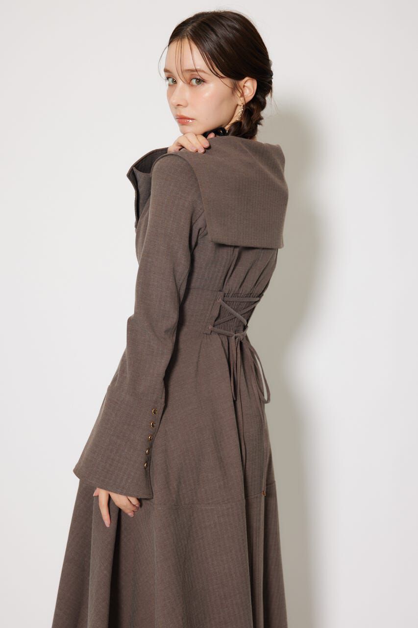 rienda「セーラーディティールフレアワンピース」|ワンピース|