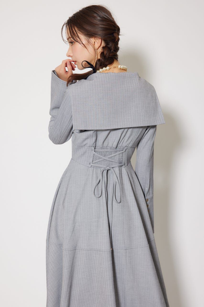 rienda「セーラーディティールフレアワンピース」|ワンピース|