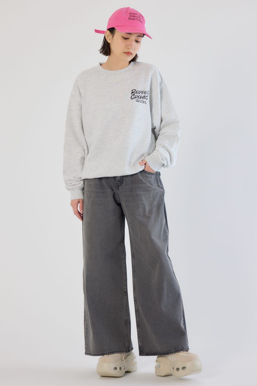 RODEO CROWNS「ビッグリボンデニムパンツ」|デニム|