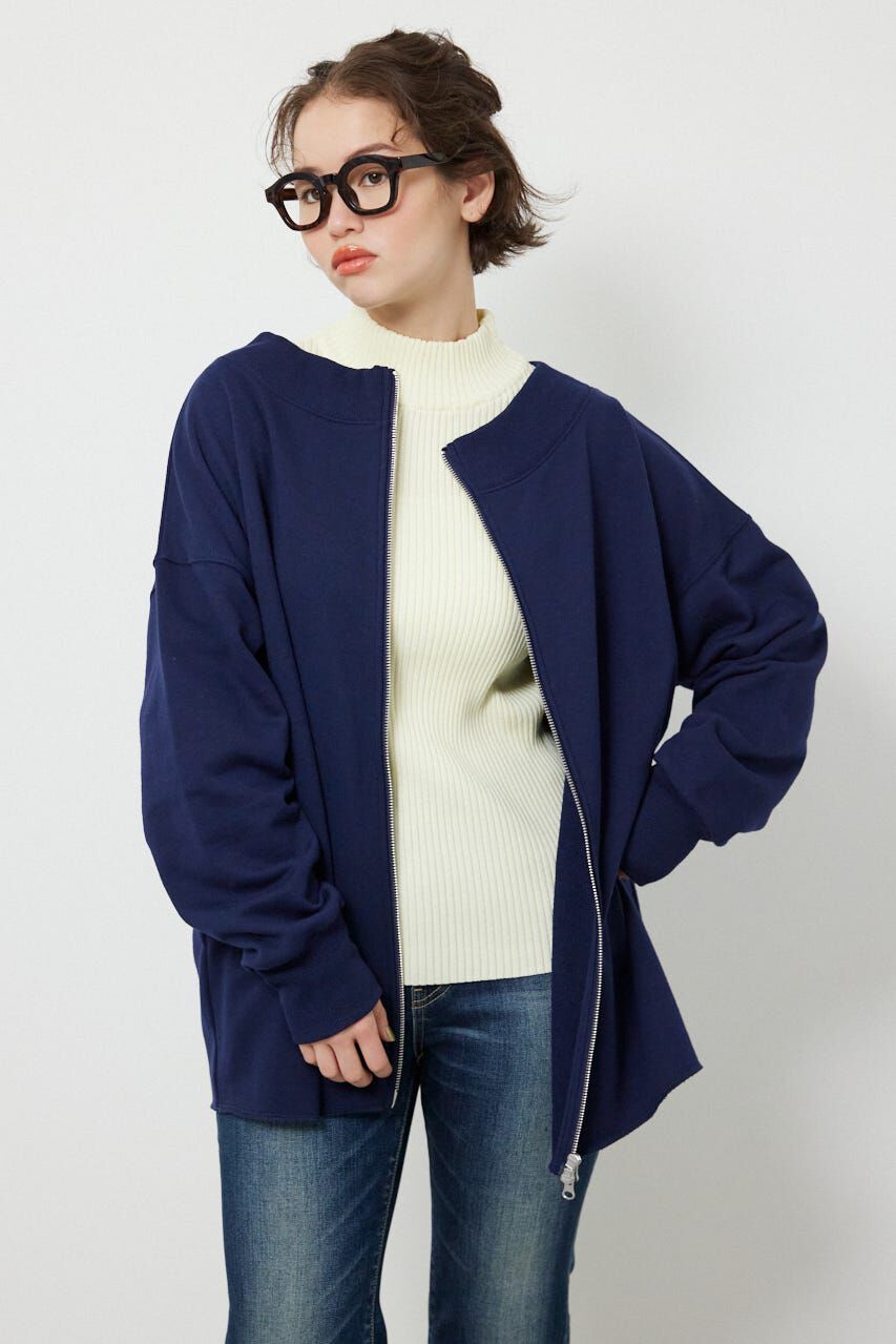 RODEO CROWNS「2WAYオフショルダージップトップス」|Tシャツ・カットソー|