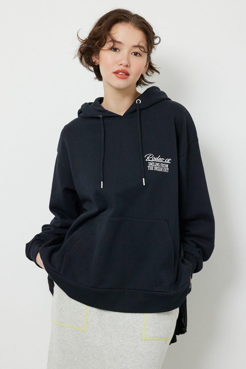 RODEO CROWNS「バックプリーツロゴパーカー」|パーカー|