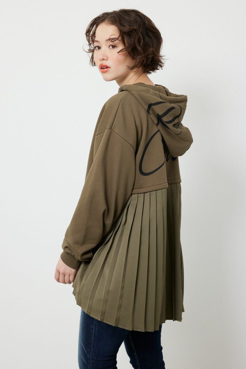 RODEO CROWNS「バックプリーツロゴパーカー」|パーカー|