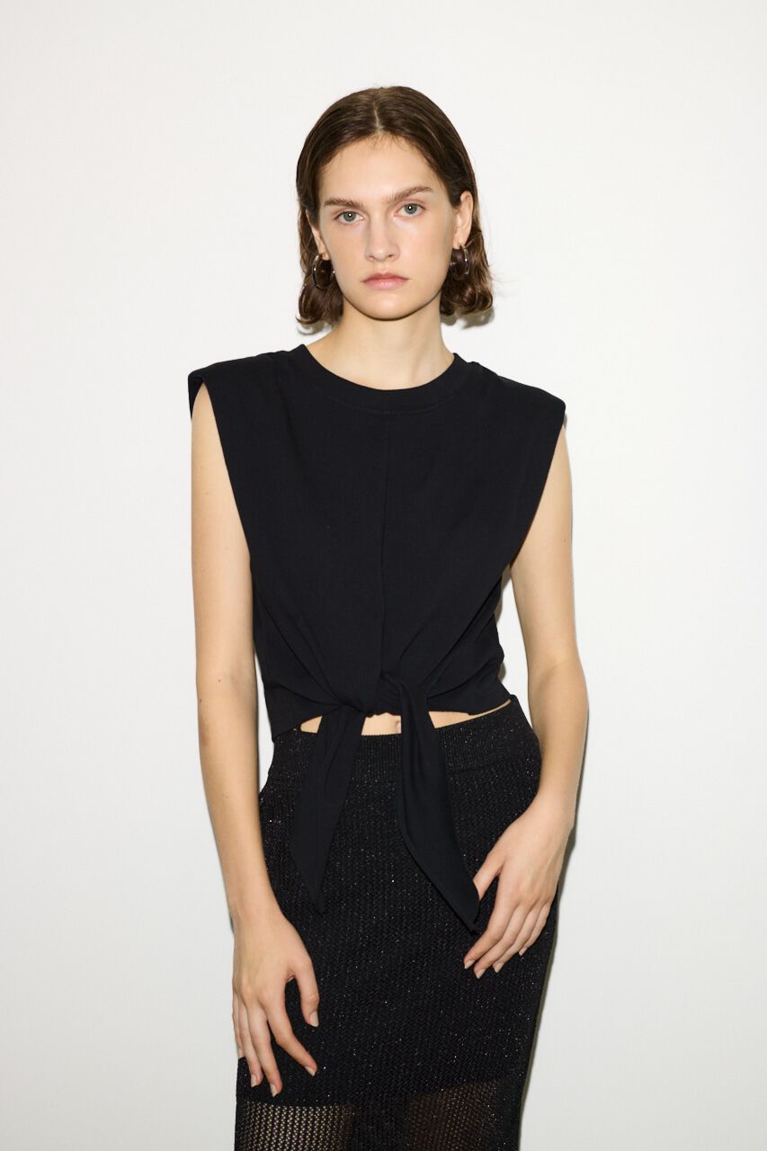 SLY「PADDED TIE トップス」|タンクトップ|BLK