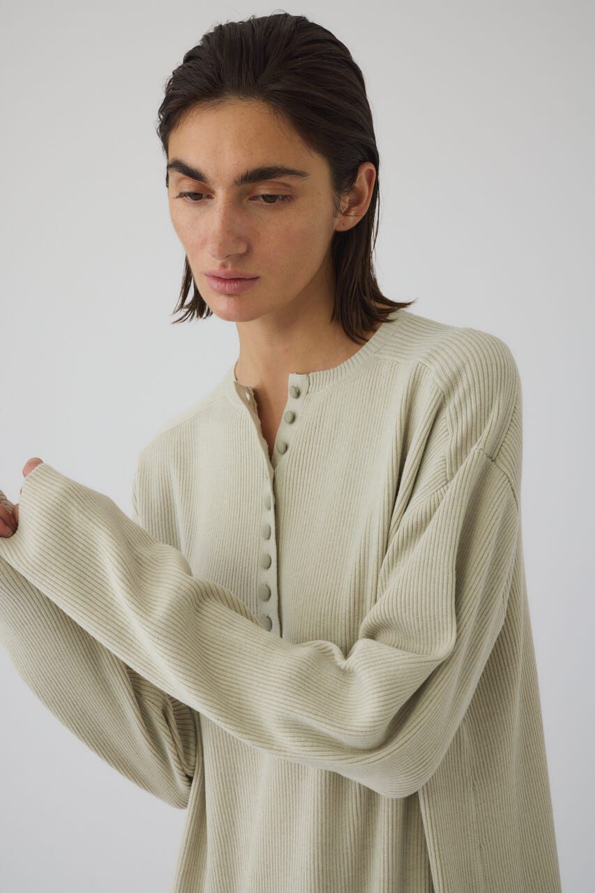 RIM.ARK 「Fabric covered button dress」|ワンピース|