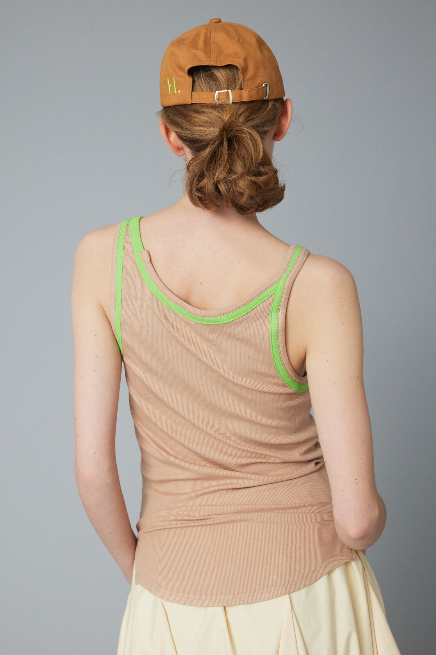 HeRIN.CYE「Round neck tanktop」|タンクトップ|