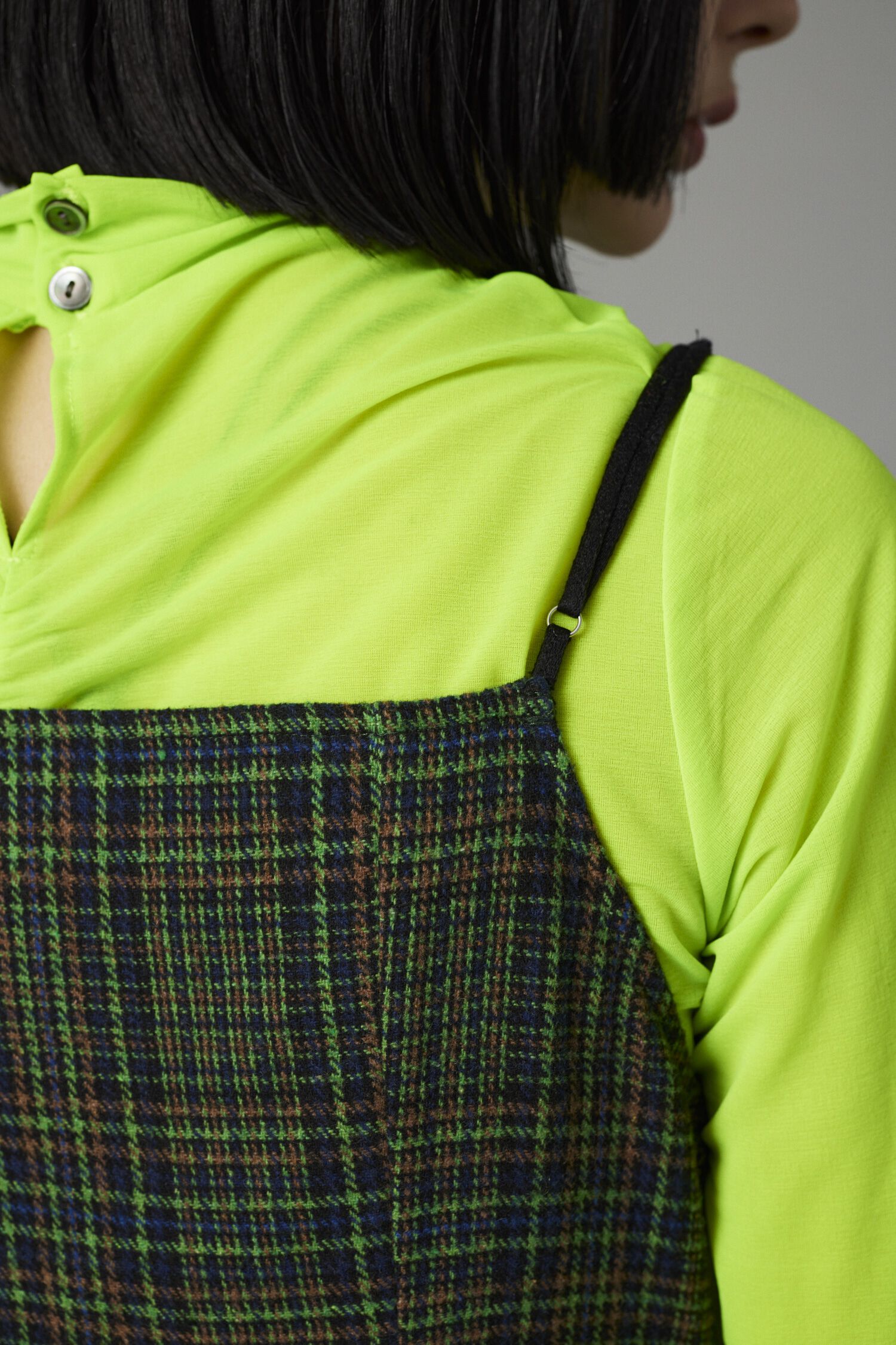 HeRIN.CYE「Check long dress」|ワンピース|