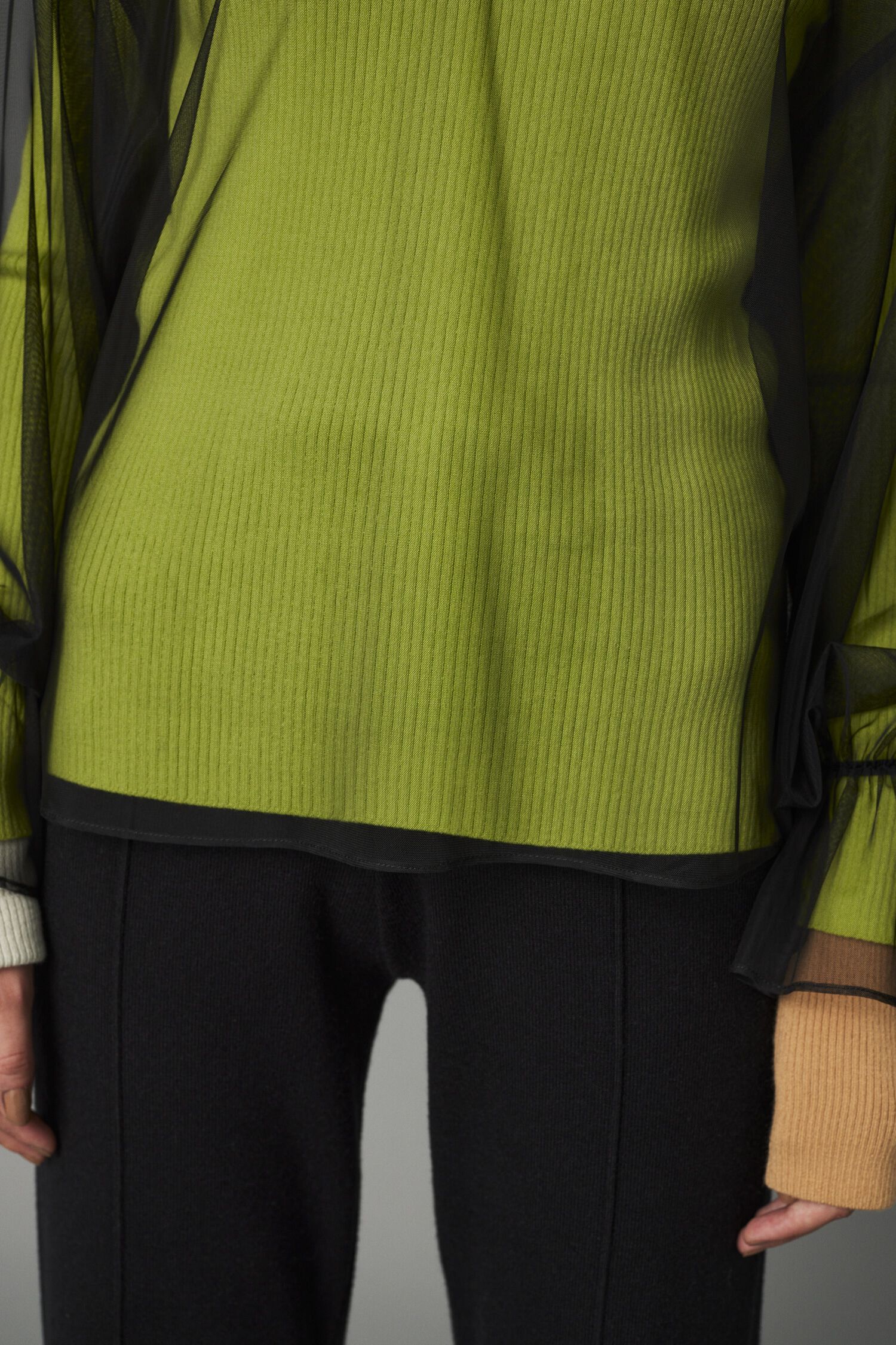 HeRIN.CYE「Tulle blouse」|シャツ・ブラウス|