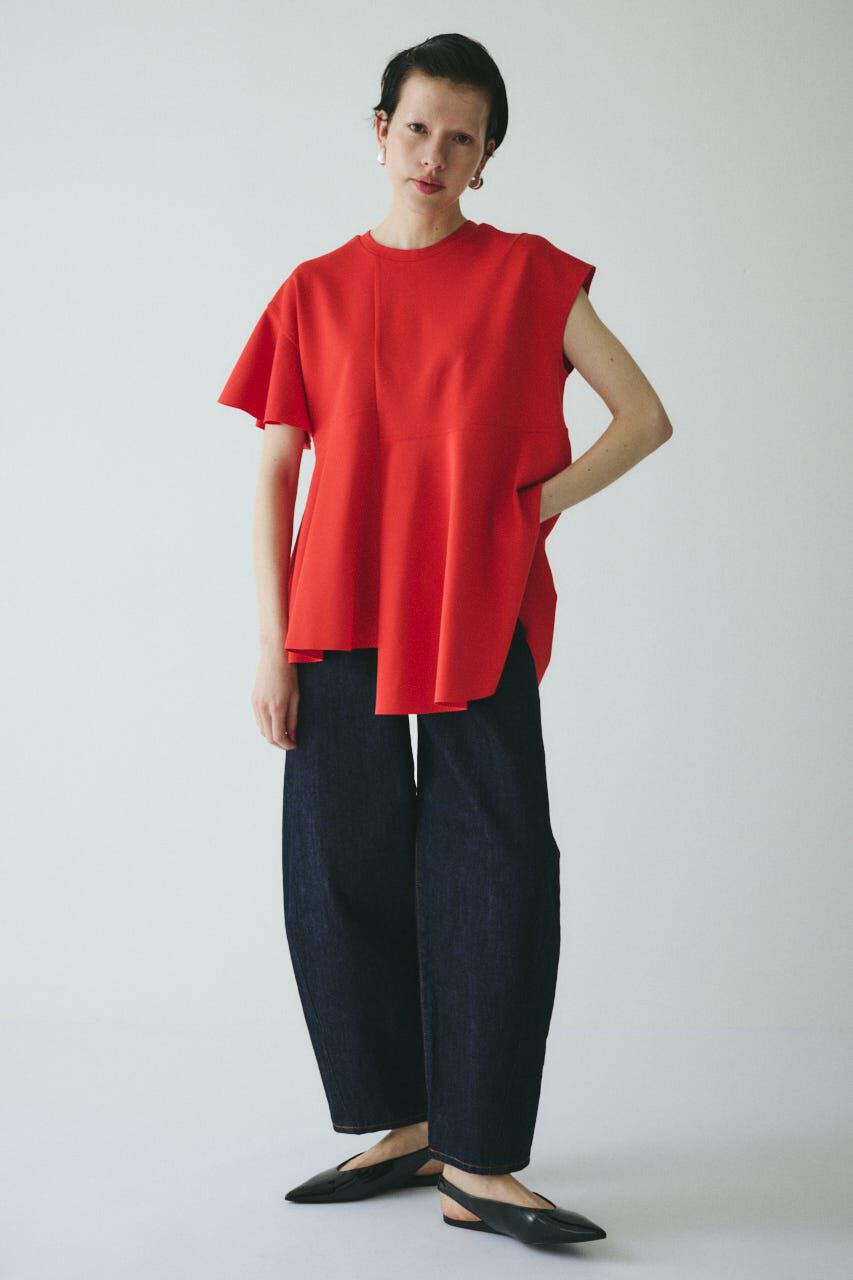 HeRIN.CYE「Cropped ponte tops」|Tシャツ・カットソー|