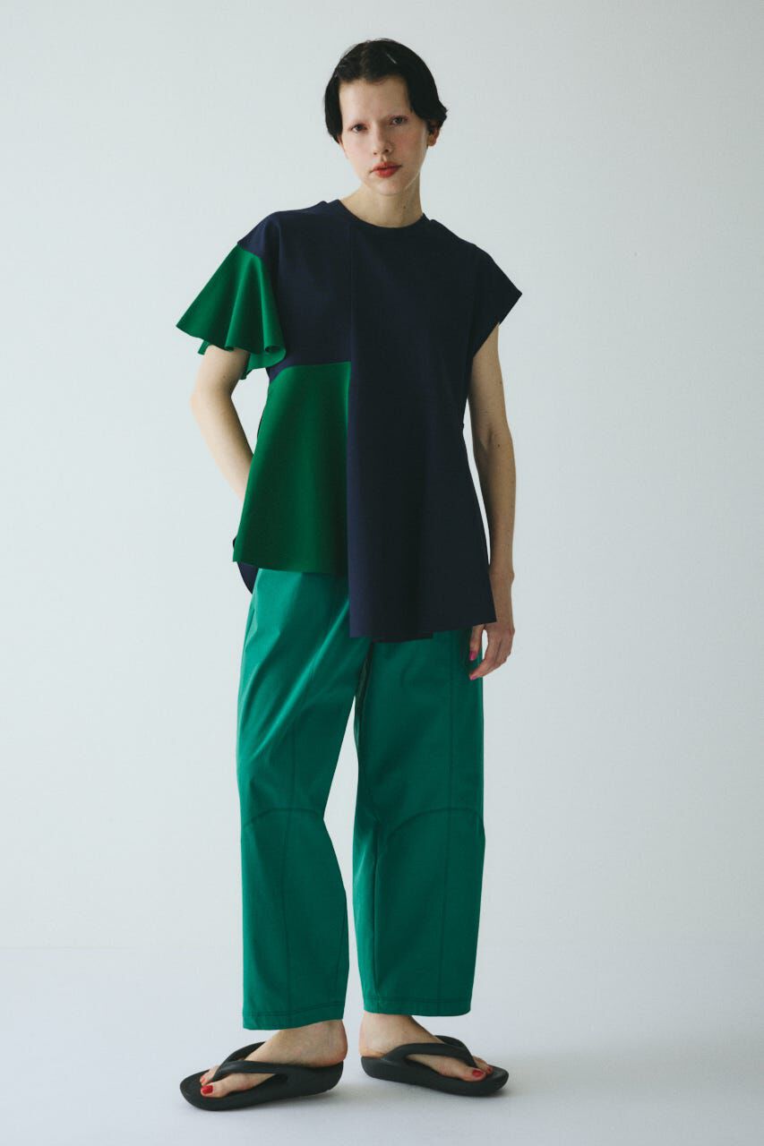 HeRIN.CYE「Cropped ponte tops」|Tシャツ・カットソー|