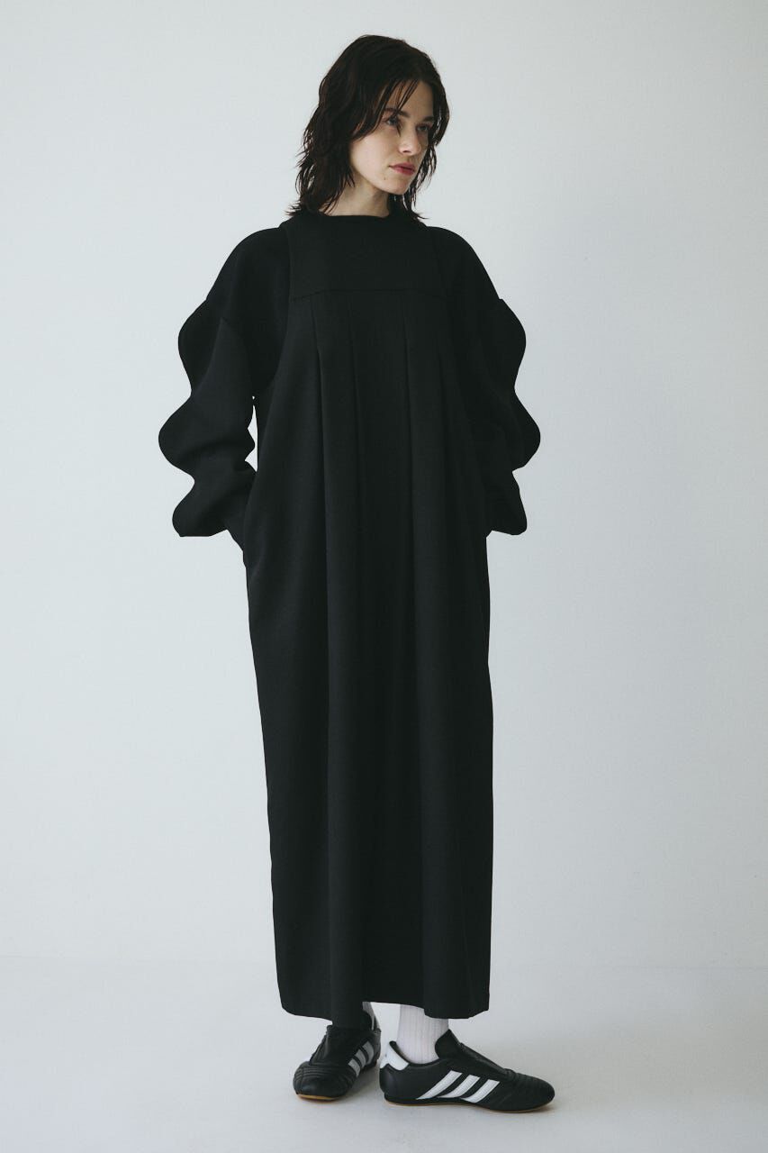 HeRIN.CYE「Flare tuck all in one」|ワンピース|BLK