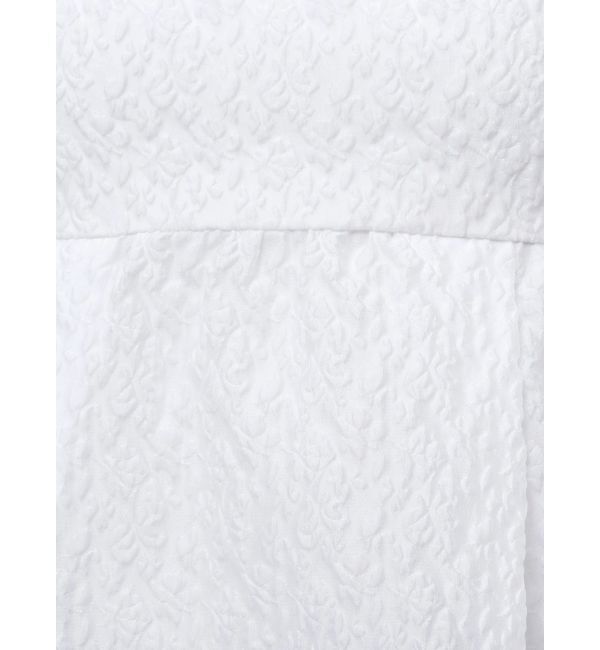 CALNAMUR「2WAY VOLUME SLEEVE JAQUARD BL/2WAYボリュームスリーブジャガードブラウス」|シャツ・ブラウス|