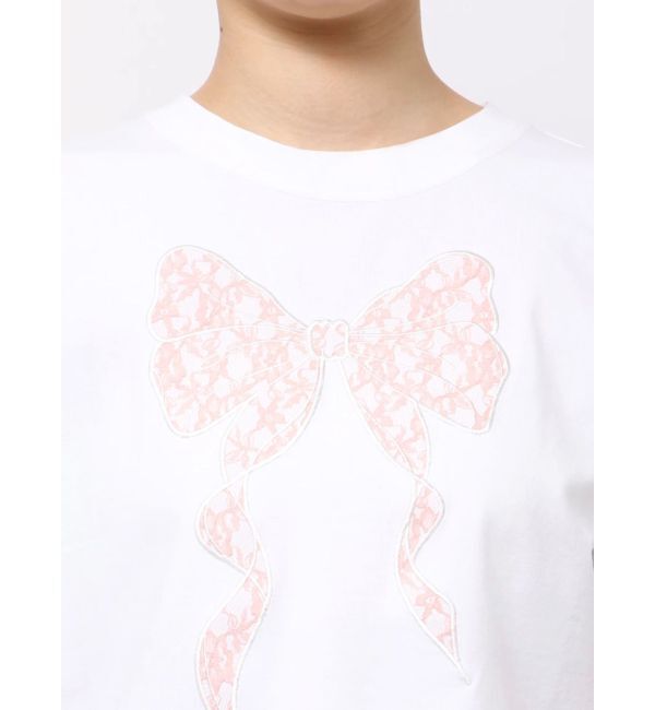 CALNAMUR「RIBBON ASSORT TEE/リボンアソートTシャツ」|Tシャツ・カットソー|