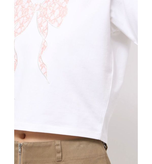 CALNAMUR「RIBBON ASSORT TEE/リボンアソートTシャツ」|Tシャツ・カットソー|