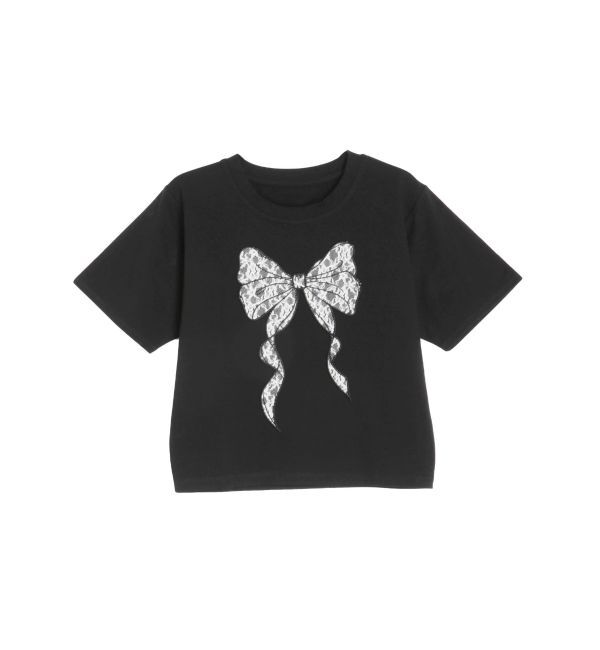 CALNAMUR「RIBBON ASSORT TEE/リボンアソートTシャツ」|Tシャツ・カットソー|