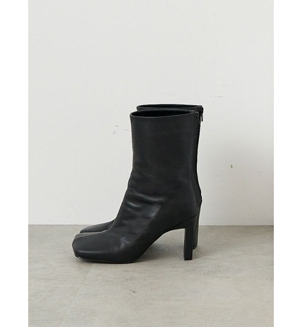 ELENDEEK「SQUARE SHORT BOOTS」|ショートブーツ|