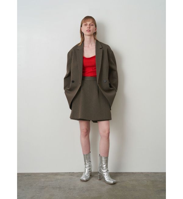 ELENDEEK「SQUARE SHORT BOOTS」|ショートブーツ|