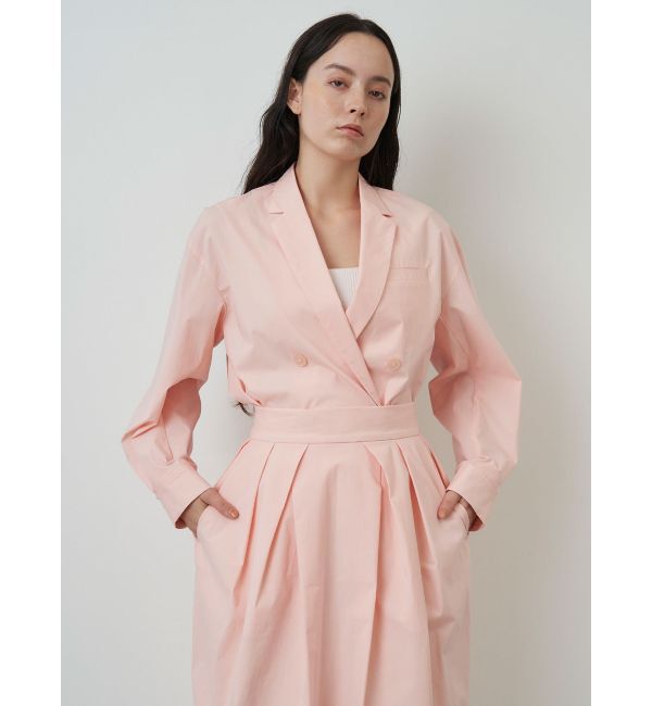 ELENDEEK「SHIRT JK」|テーラードジャケット|ピンク