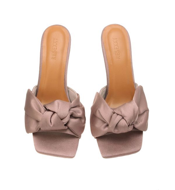 RESEXXY「サテンリボンサンダル」|サンダル|