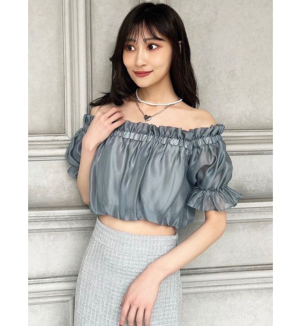 RESEXXY「ポイントハート2連ネックレス」|ネックレス|