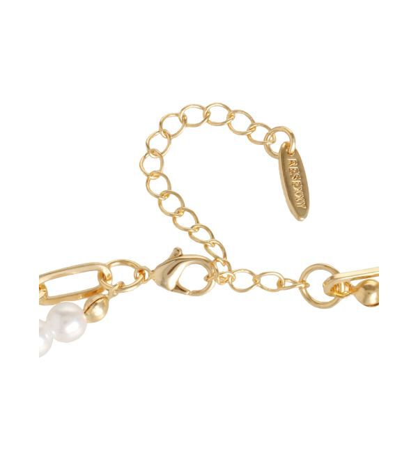 RESEXXY「ポイントハート2連ネックレス」|ネックレス|