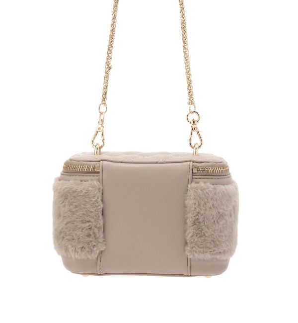 RESEXXY「フロントポケットエコファーバニティバッグ」|ショルダー・メッセンジャー|