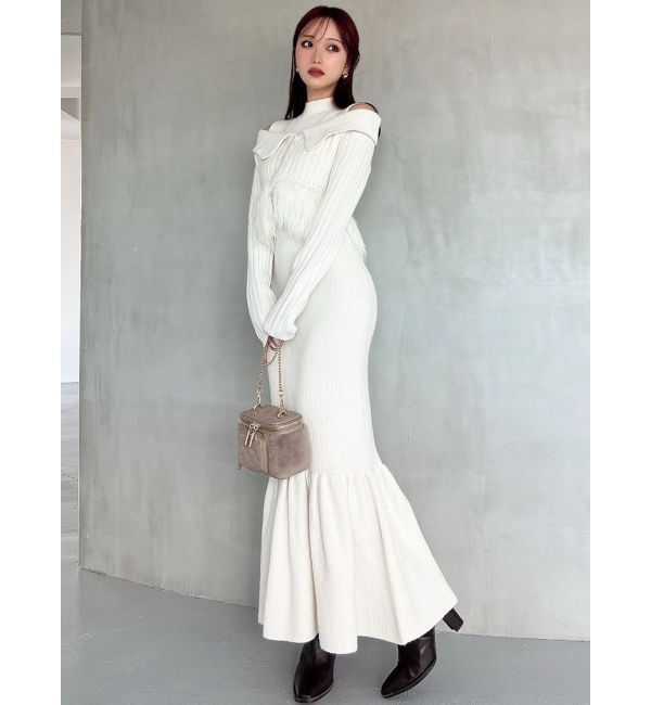 RESEXXY「フロントポケットエコファーバニティバッグ」|ショルダー・メッセンジャー|