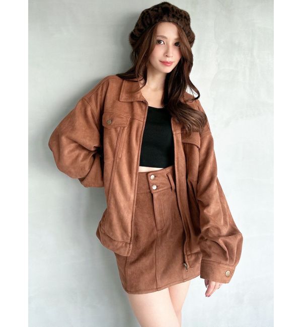 RESEXXY「ラウンドネスオーバーブルゾン【セットアップ着用可能】」|ブルゾン・スタジャン|