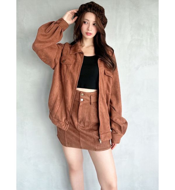 RESEXXY「ラウンドネスオーバーブルゾン【セットアップ着用可能】」|ブルゾン・スタジャン|